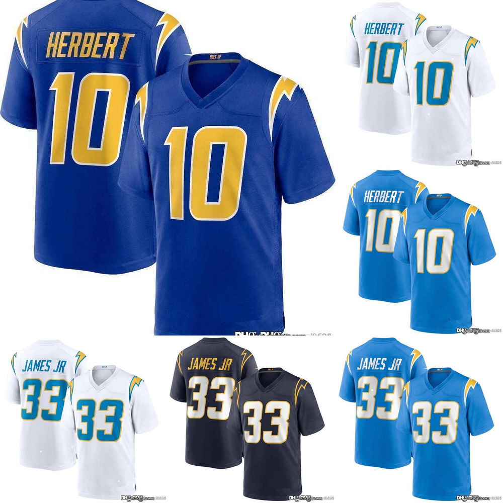 

Football Jerseys Los Angeles''Chargers''Jersey 52 Khalil Mack 3 Derwin James 10 Justin Herbert 30 Austin Ekeler 13 Keenan Allen 97 Joey Bosa, Color