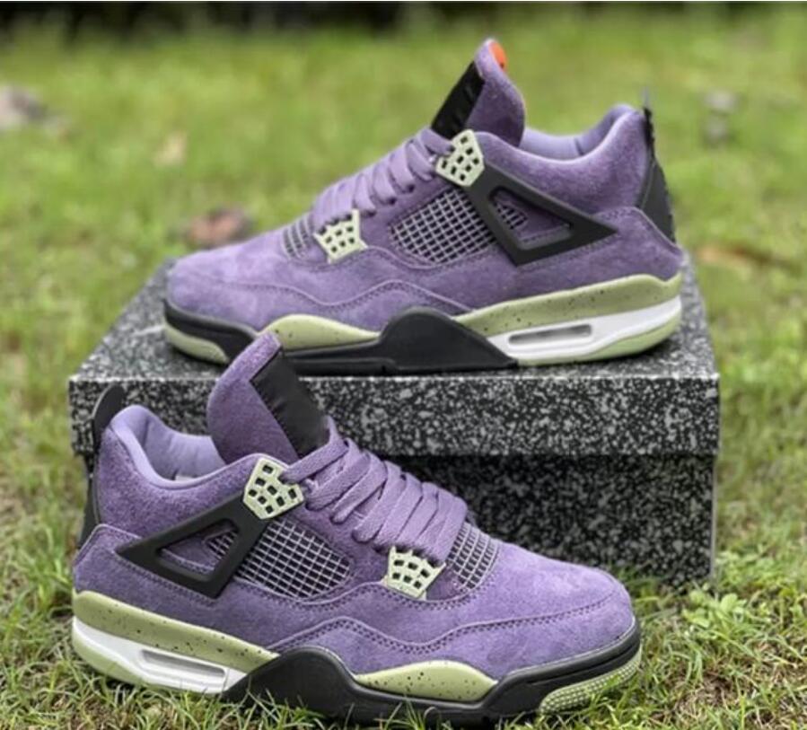 

2022 Authentic 4 WMNS Canyons Purple Outdoor Shoes Military Black White Canvas University Blue Uinon Taupe Haze Oreo Sports Sneakers Size 36-47, Cu111