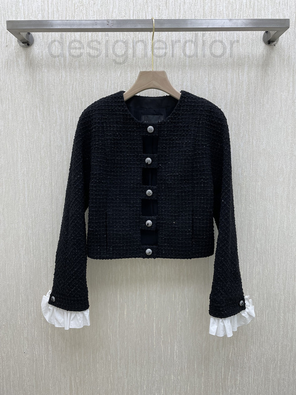 

Women' Jackets designer Special price comes to Shenzhen Nanyou small fragrance tweed high short coat CWFV, 2# packing bag