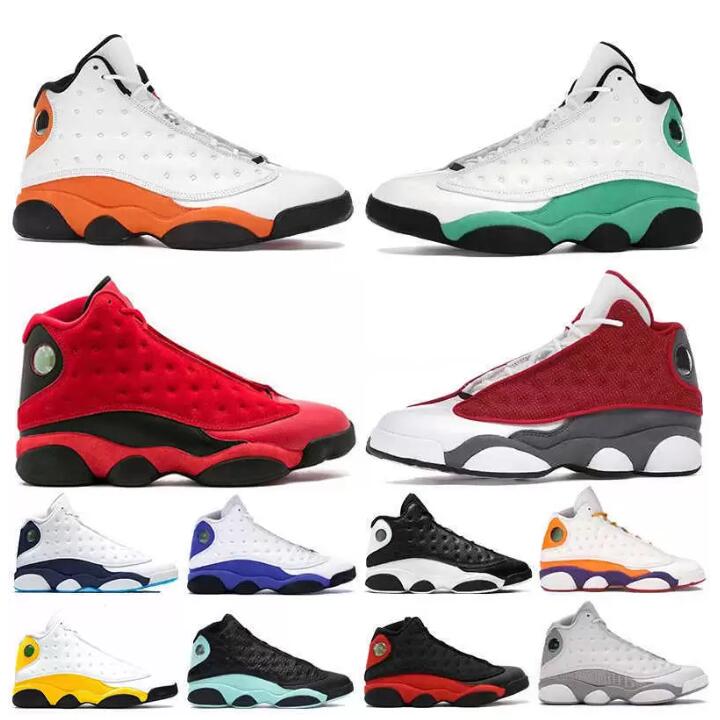 

2022 Jumpman 13 13S Basketball Shoes Mens High Flint Bred Island Green Red Dirty Hyper Royal Starfish He Got Game Black Cat Court Purple Chicago Trainer Sneakers, Please contact us