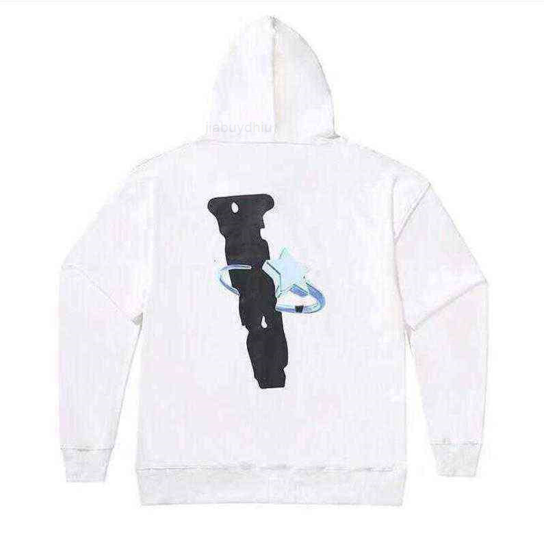 

Men' Hoodies Sweatshirts Fashion Mens Big v Brand Vlones Hip Hop Stylist Off High Quality Long Sleeve Hoodie Men Women Sweatshirt Ow of Pa White