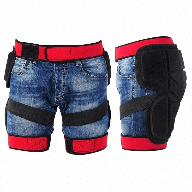 Men's Shorts men's Shorts Outdoor Riding Motorcycle Racing Breathable Non-slip Shatter-resistant Armor Snowboard Skate Pants Hip Protec-image-801981825