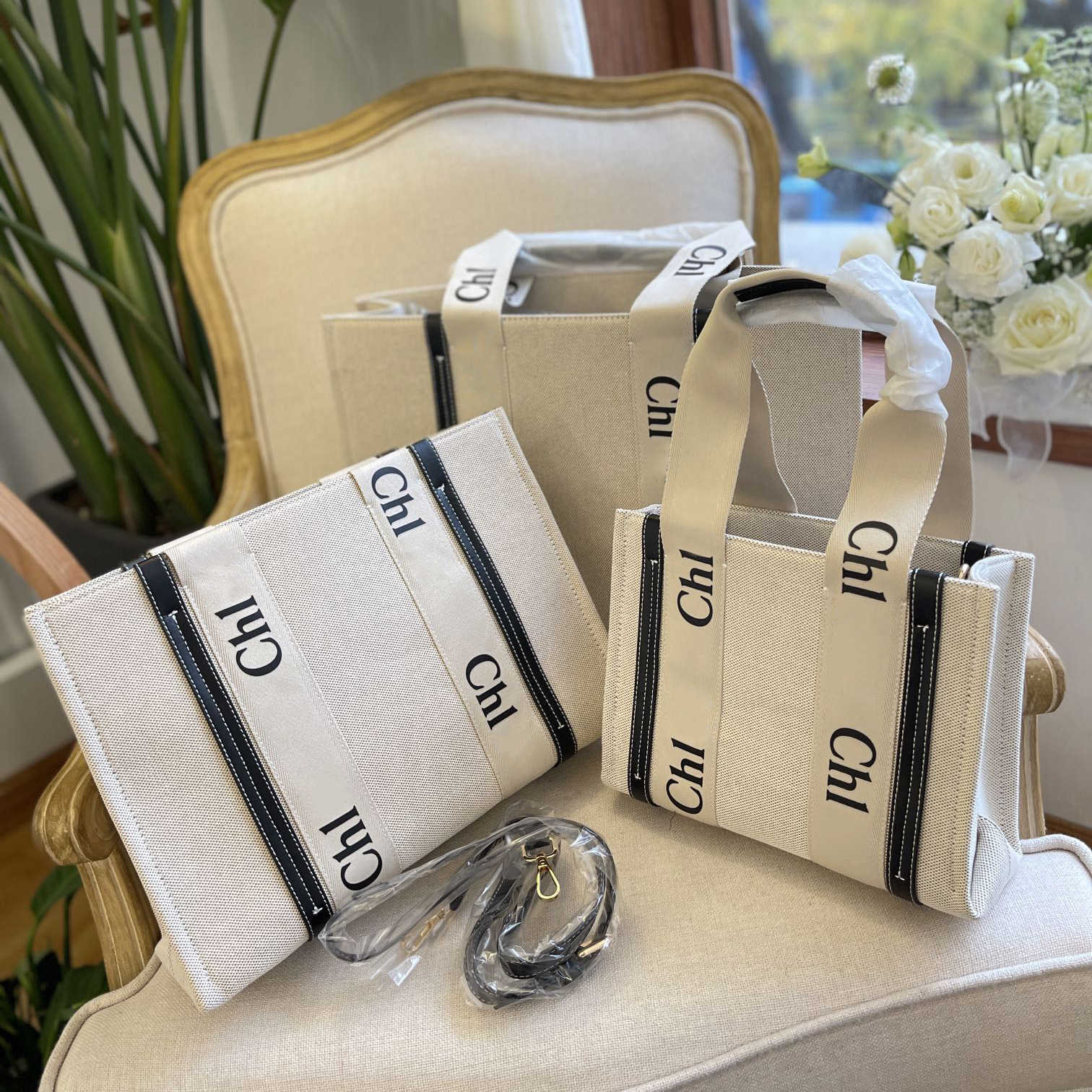 

designer bags Quality High Women handbags WOODY Tote shopping bag handbag NYLON hobo fashion linen Large Beach bags luxury travel Crossbod 2022