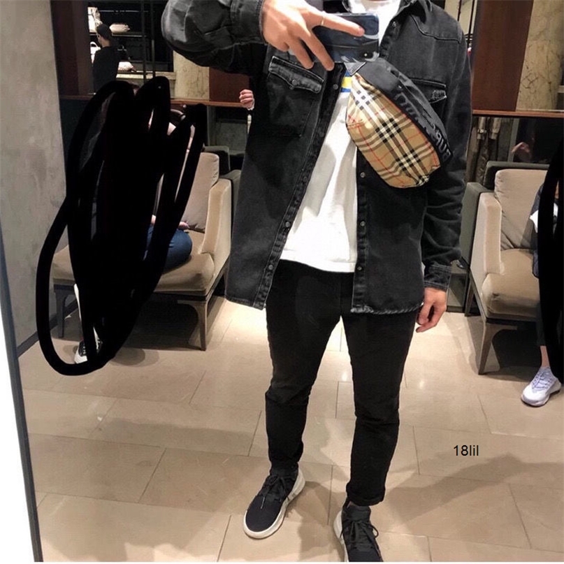 

Burbrerys Bags Women Handbags spring fashion Plaid for men and women