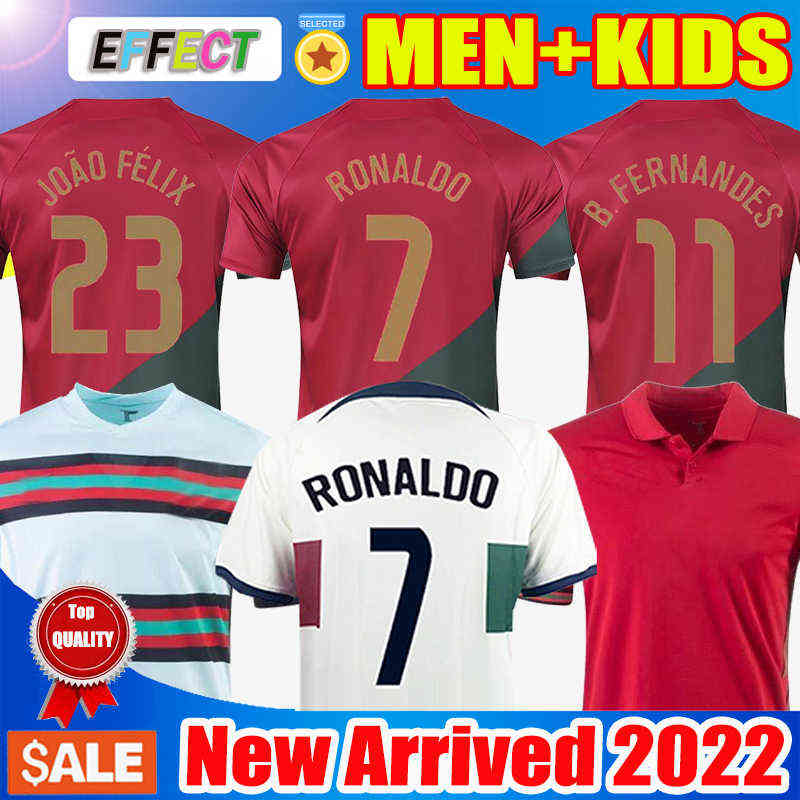 

Shirts 22 23 Portuguesa Joao Felix Soccer Jerseys Ruben Neves Bruno Ronaldo Fernandes Portugieser 2022 Portuguese National Team Football Shi, 20 21 away white