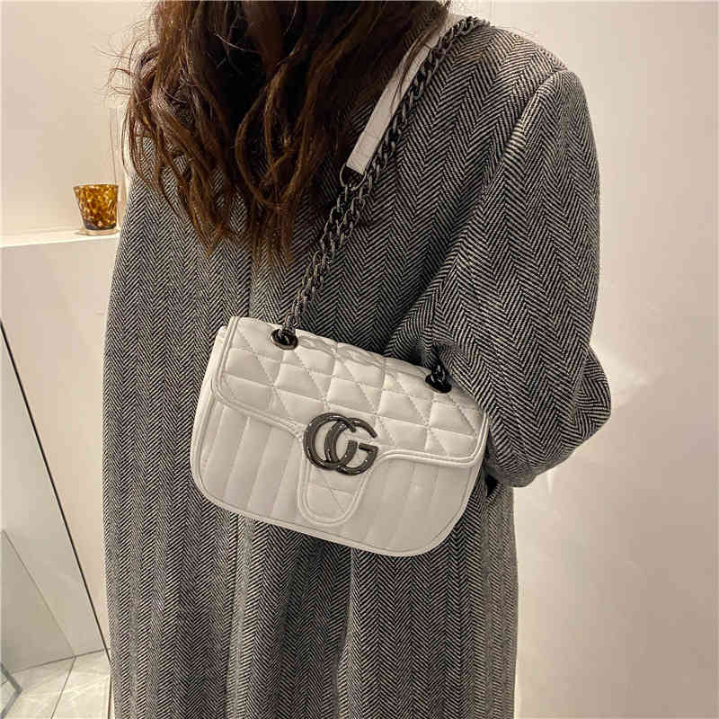 Bag women's bag 2022 new chain Crossbody Single Shoulder Fashion underarm versatile Female Minority Purses Outlet-image-802167700