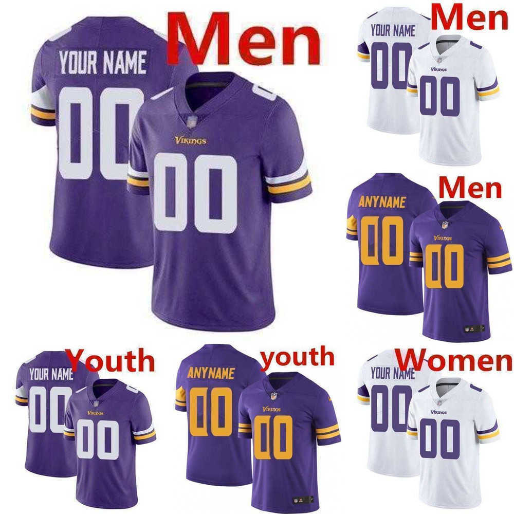 

custom Football Jerseys Minnesota''Vikings''Men 4 Dalvin Cook 19 Adam Thielen 18 Justin Jefferson 7 Patrick Peterson 55 Za'Darius Smith 16 Lewis Cine, Color