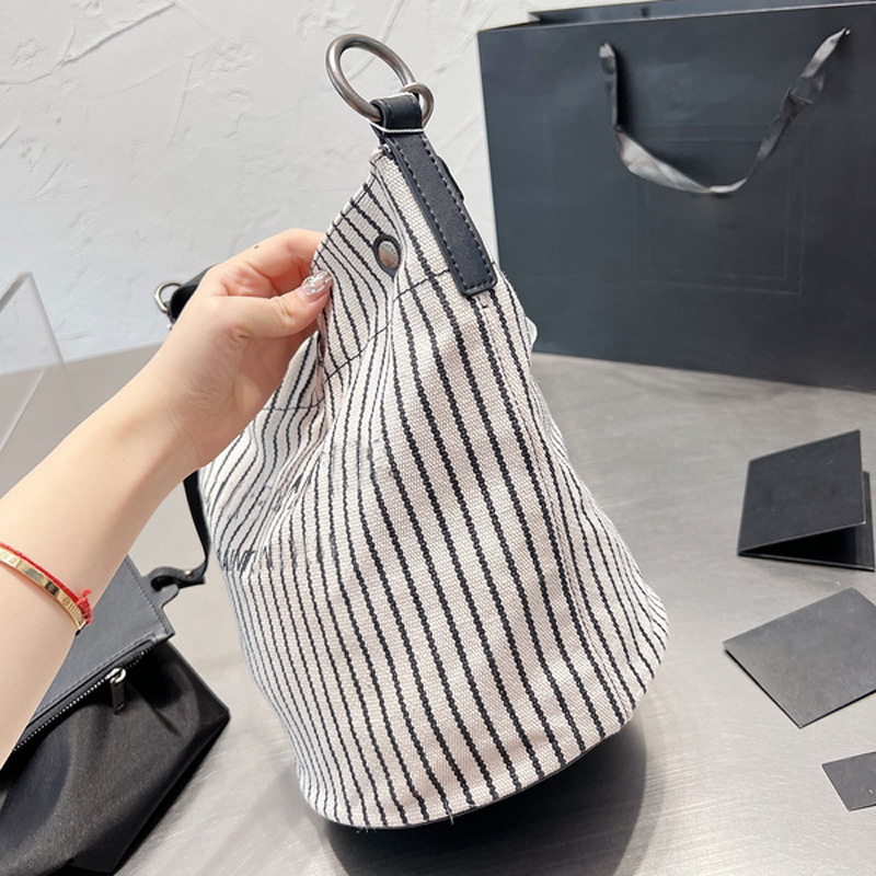 

Canvas Bucket Tote Top-handle Bags Brand Women Leather Designer Handbags Shoulder Bag Ladies Hand bags Fashion, Customize