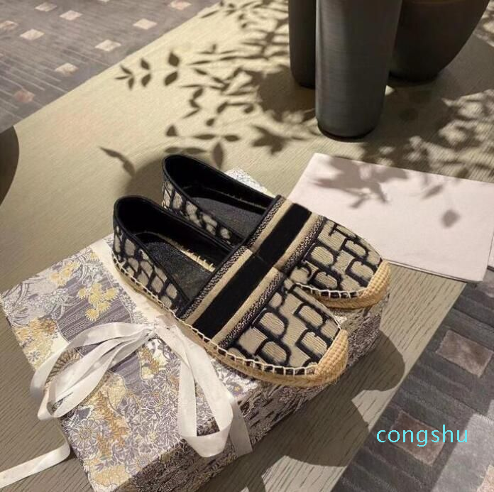 

Granville Espadrille Shoes Designer Women Embroidered Casual Cotton Loafers Fishman Fashion Toile De Jouy Reverse 3, Blue