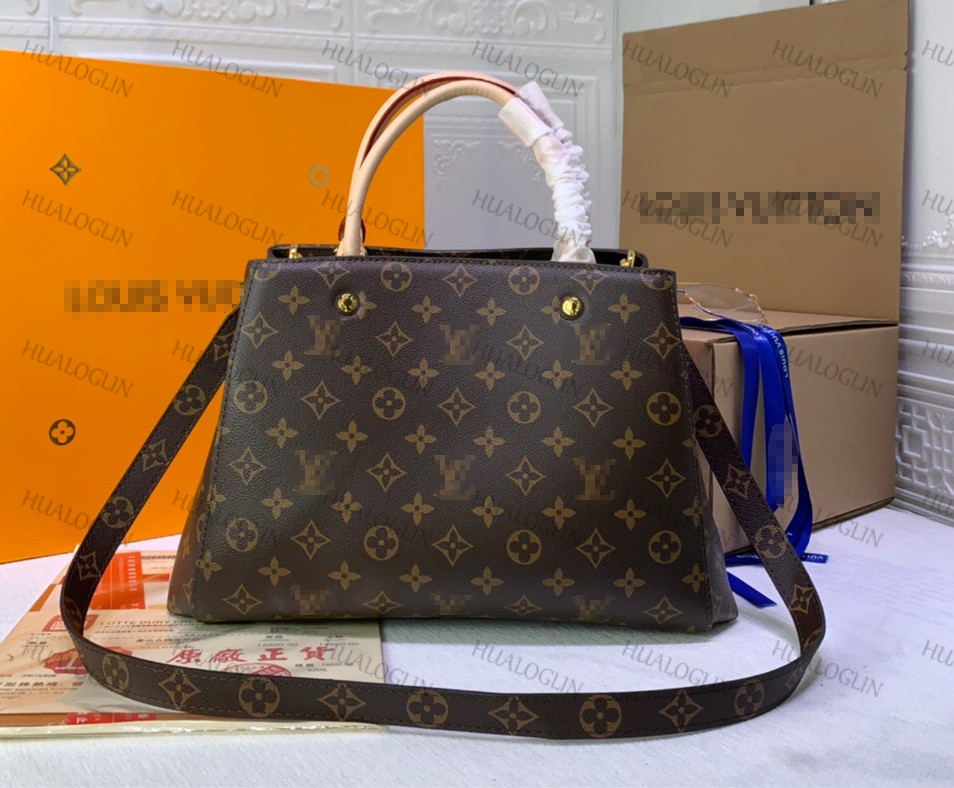 

hot solds luxurys designers Handbags Purses MONTIGNE Bag Women Tote Brand Letter Embossing Genuine Leather Shoulder Bags crossbody bag, Customize