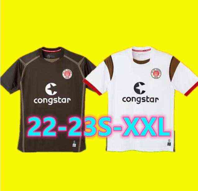 

Shirts 22 23 St Paulis Soccer Jerseys 2022 2023 Becker Irvine Kyereh Hartel Maillots De Foot Shirt Smith Paqarada Medic Football Uniforms, Adult 22/23