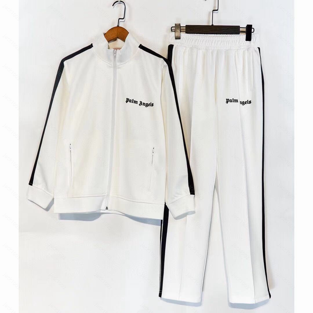 

Palms Angels Tracksuits 22SS Logo letters Men and Women Cotton Long Sleeve Jacket Pants Sports Jacket Set Men' women' Casual suits 60014109 01