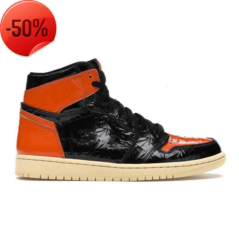 

1s Shattered 3 .0 Black Orange Toe Top 3 Dark Basketball Shoes Men Bred Chicago Twist Bio Hack Fearless Silver Shadow Obsidian Sneakers, Top blue