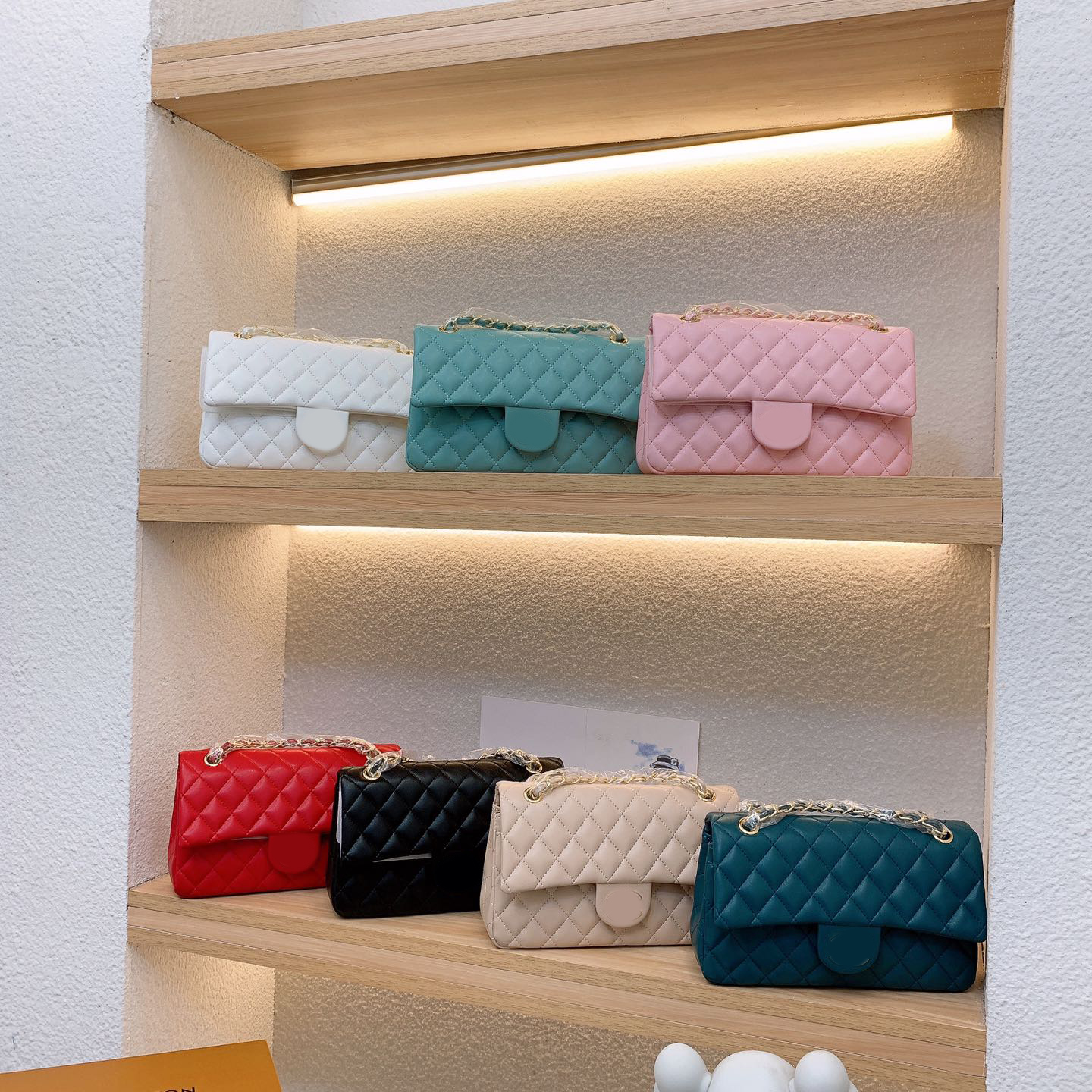 

Satchel chain bag Crossbody Leather Luxury Designer Brand Bags Fashion Shoulder Handbags High Quality Letter Purse Phone Wallet Metallic Stripes Artwork, No bags