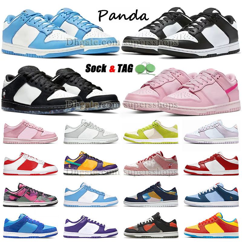 

Pandas Mens Womens Low Running Shoes Designer White Black Panda Easter Light Championship Court Purple Triple Pink Raspbery Valerian Blue Sneakers Designer Dunked, A89 36-45 triple pink