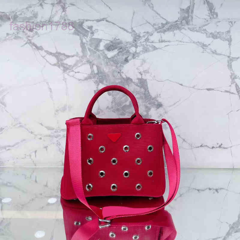 

Evening Bags Large Capacity Hollow Out Canvas Tote Bag Women Handbag Designer Shopping Bags Handbags Messengers Crossbody Bag Lady Purses, Red