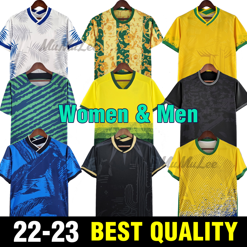 

2022 2023 soccer jersey Camiseta de futbol PAQUETA BRAZILS Firmino COUTINHO football shirt Marquinhos Vini Jr brasil 22 23 pre-match training uniform