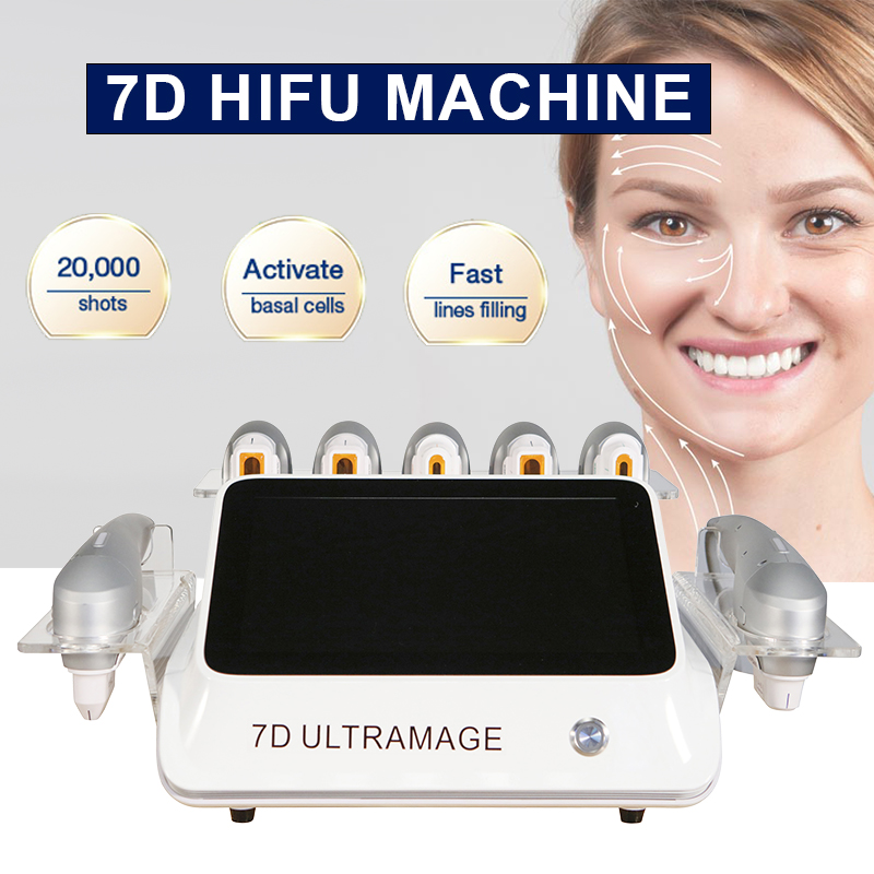 Ultraformer 7D HIFU Ultramage Other Beauty Equipment Korea Face Lifting Winkle Removal 7Cartridges Ultra HIFU machine