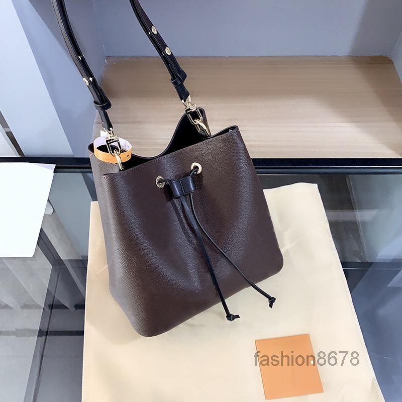 

Evening Bags Luxurys designer Quality Ladies 2022 Printed Bucket bag handbag Women fashion mother handbags shoulder bags artwork brand