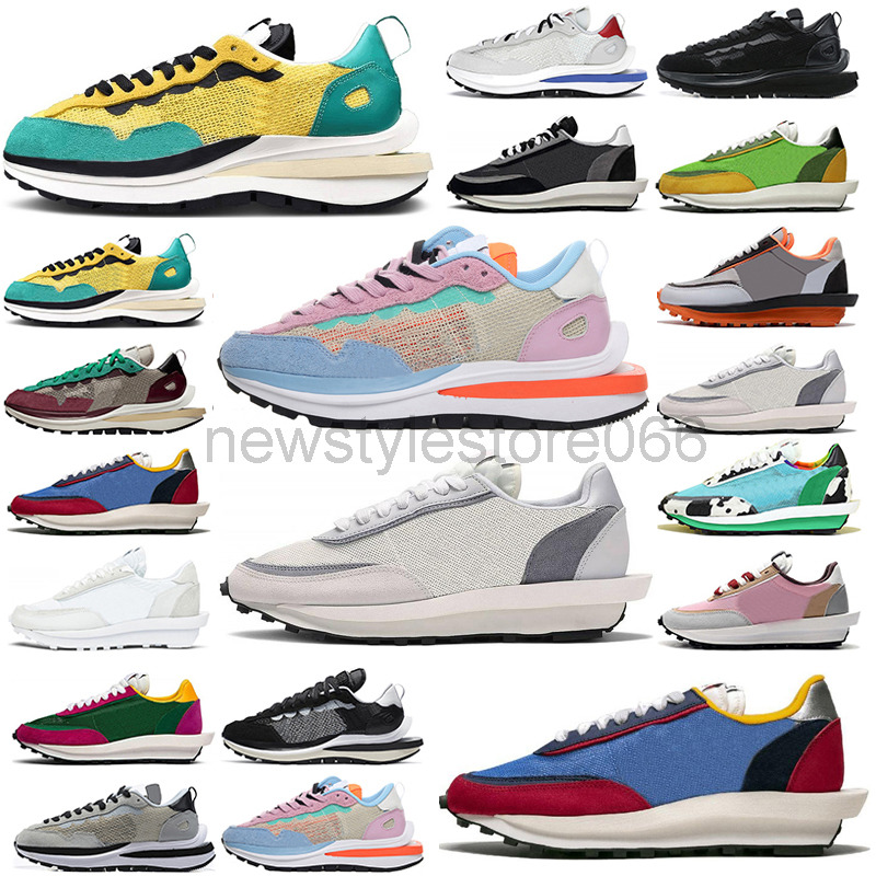 

shoes Sacais X Waffle running Shoes High Quality Men Women Sports Game Royal Neptune Green Pegasus Vaporwaffles Seame Blue Void Platform, # 5