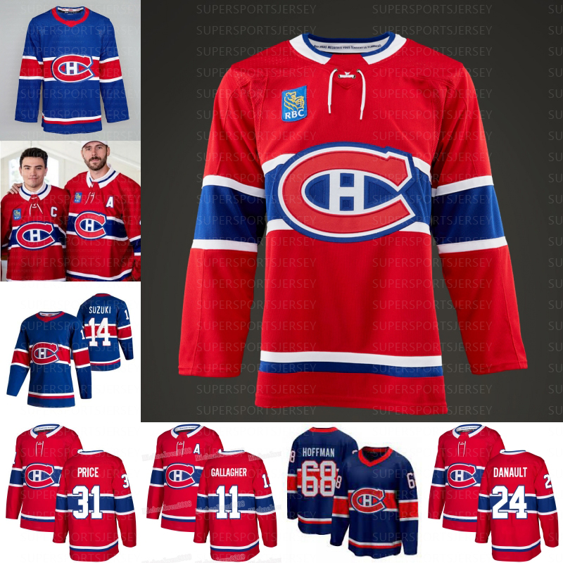 

Canadiens Hockey Jerseys Montreals 20 Juraj Slafkovsky Nick Suzuki 2022 Cole Caufield Kirby Dach Brendan Gallagher Josh Anderson Jonathan Drouin Tyler Pitlick, Red