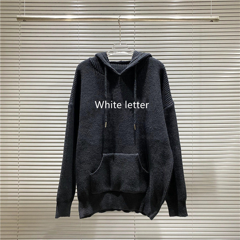 

Autumn Men sweaters celines pullover hoodies knits sweatshirts CE tide brand simple chest patch logo pocket hooded sweater casual loose for men women celins, Hi