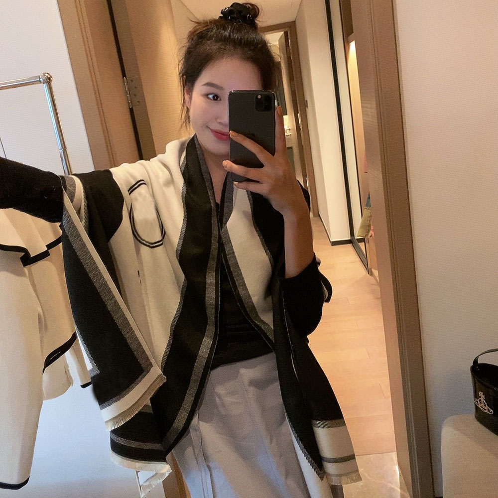 

23ss 23style Brand Designer Cashmere Scarf Soft Winter Pashmina Scarves Pashmina Shawls Embroidery Lady Fashion Accessories