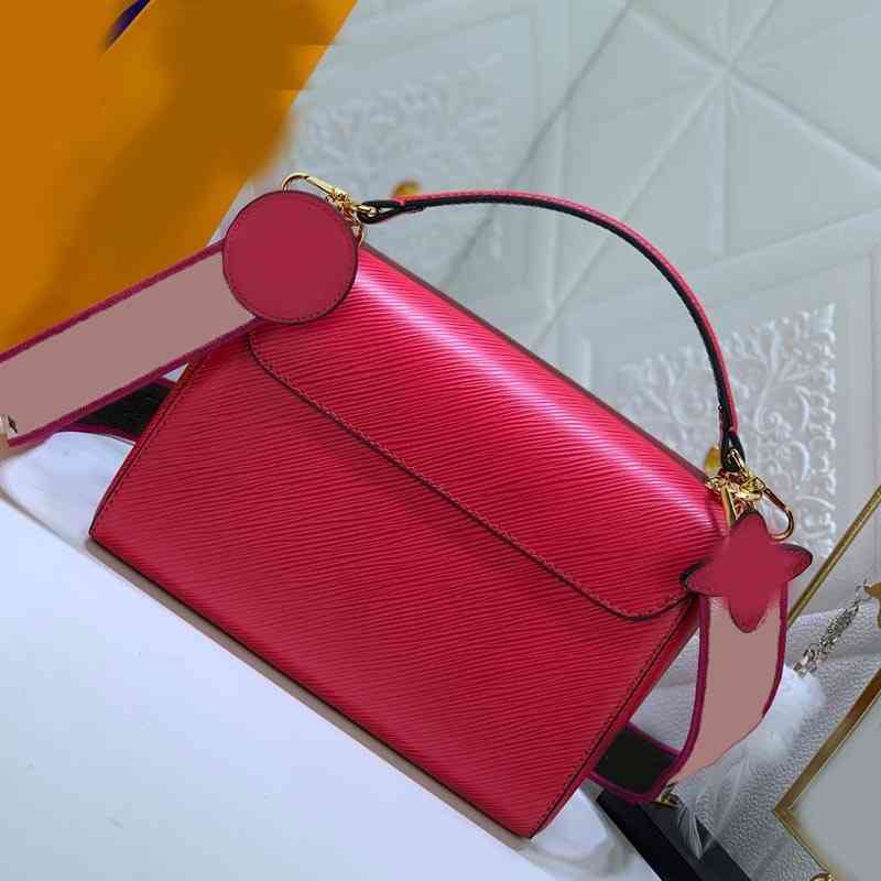 

Cross Body High Quality Messenger Bag Designer Handbags Fashion Handbag Leather Luxury Crossbody Bags Lady Purse 220421, Red