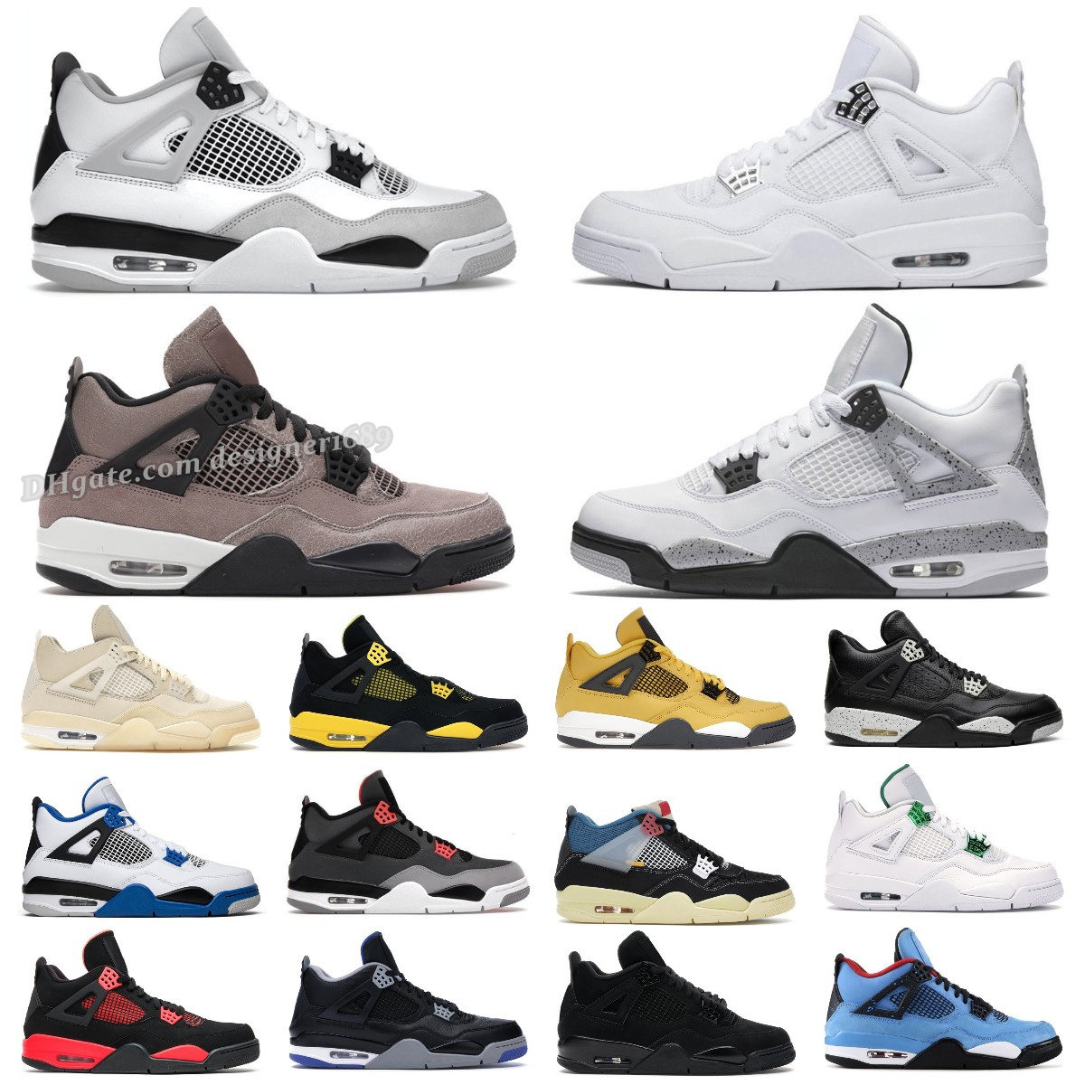 

Quality 4 4s Basketball Shoes Jumpman Mens Military Black Cement Cat Violet Ore Sail White Oreo Bred Cool Grey Red Thunder Black Canvas Zen Master Fossil Sneakers 36-47, Bubble column
