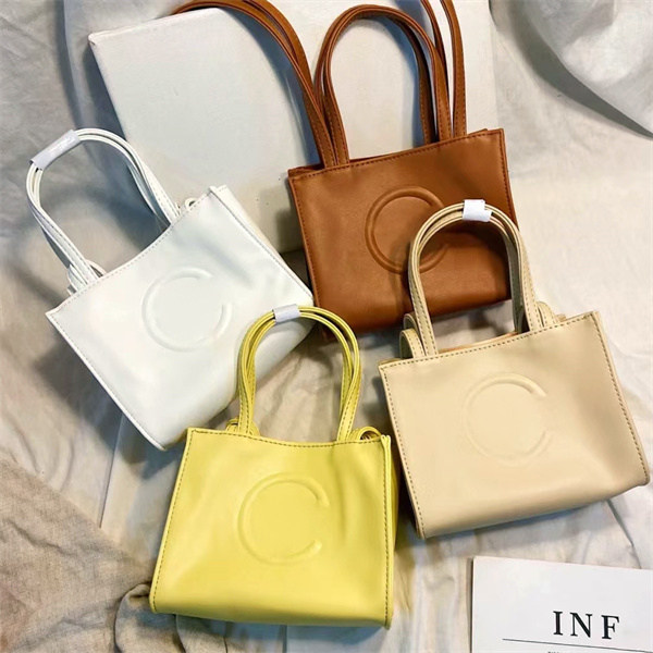 

luxury Shoulder handbags Telfars designer bag womens men handbag clutch fashion wallets card holders cowhide PU Tote travel Satchels Crossbody Shopping bags, Blue