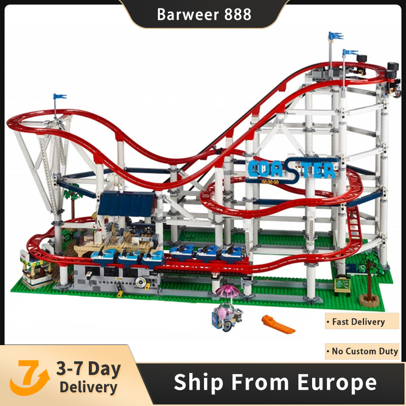 

Building Blocks Compatible with 10261 education Toys 15039 The roller coaster 4619pcs Boy Dreams Model