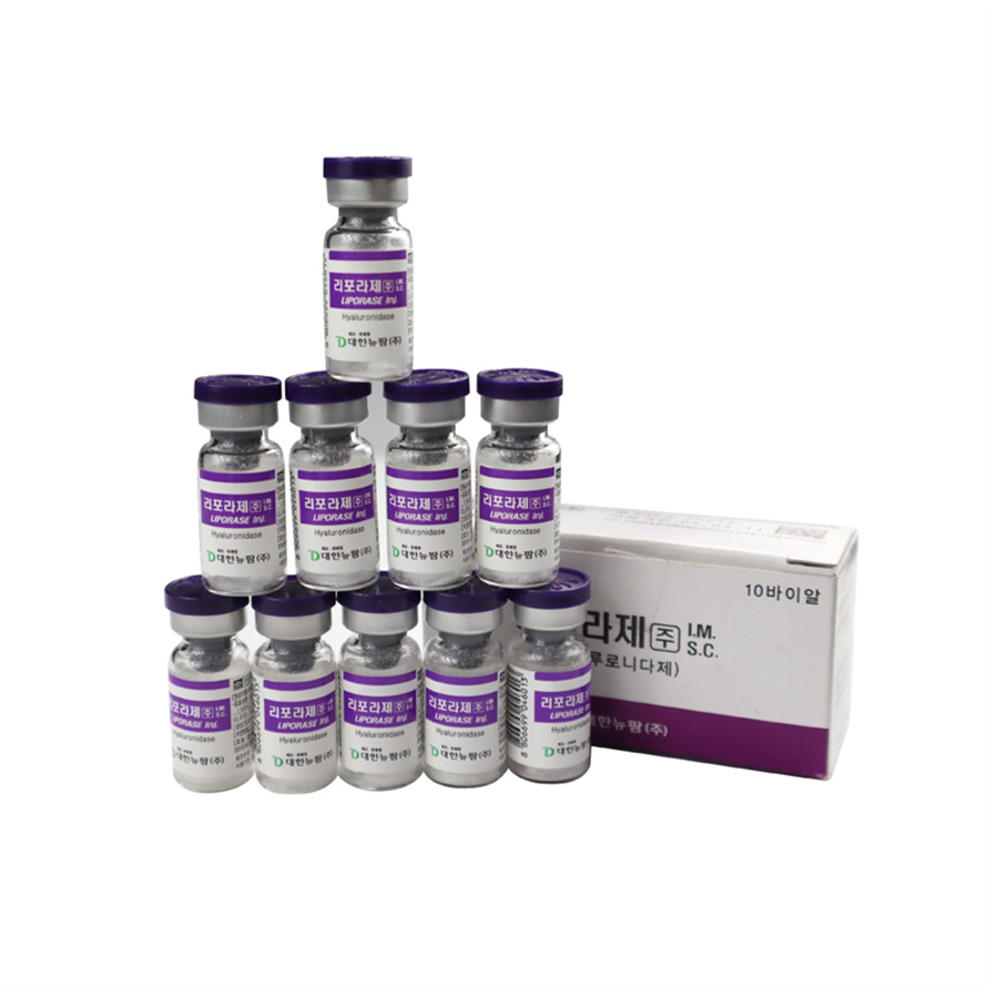 

Beauty Items Liporases 1500 IU x 10 vials ha dissolving hyaluronidases with Lipolab