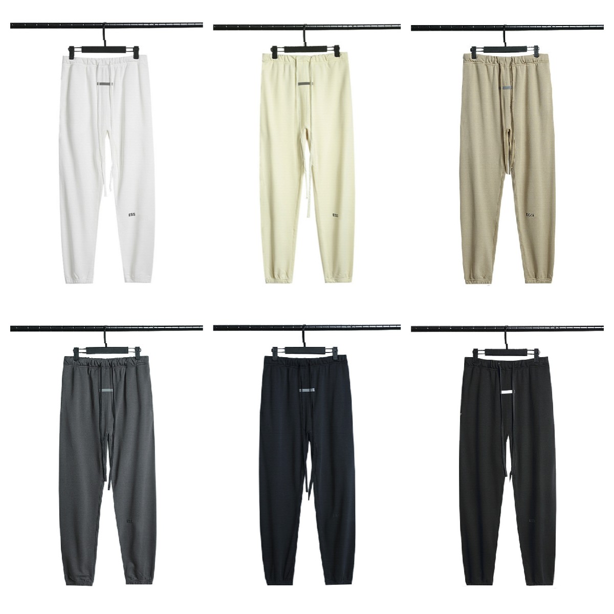 

2022 Men Women Ess Pants Reflective Autumn Winter Essentials Silicone Letters Print Trousers Casual Sweatpants Hip Hop Loose Streetwear Couple Outfit Size S-XL, I need see other product
