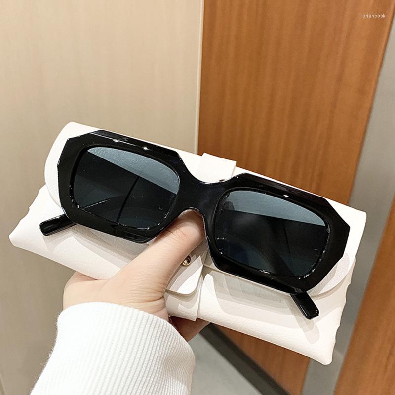 

Sunglasses Brand Designer Retro Rectangle Women Ins Fashion Candy Color Square Sun Glasses UV400 Eyewear