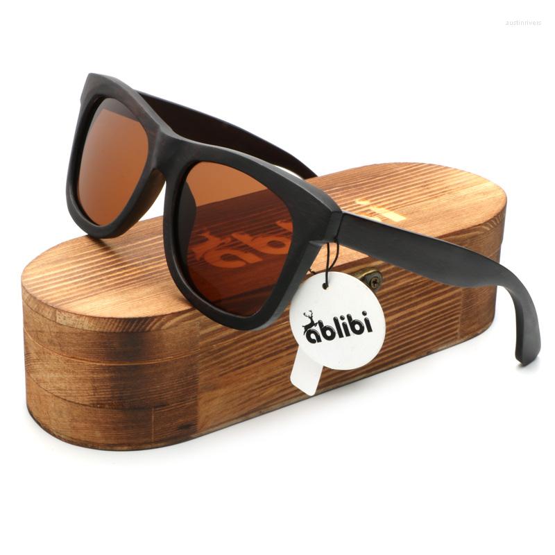 

Sunglasses Ablibi Men's Wood Polarised Vintage Wooden Craft Polarized Designer Sun Glasses For Women Eyewear In Box