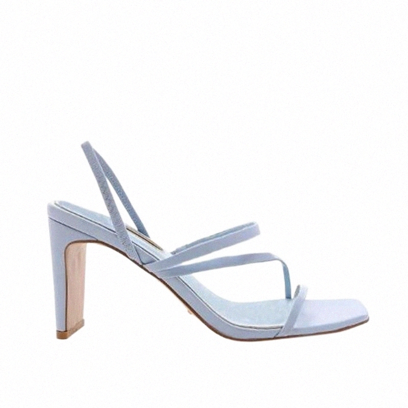 

2022 Fashion women Sandals Pumps Narrow Back Strap Buckle Strap Slip On Open Toe Ladies High Heels Females Party Shoes, Black 10cm heel