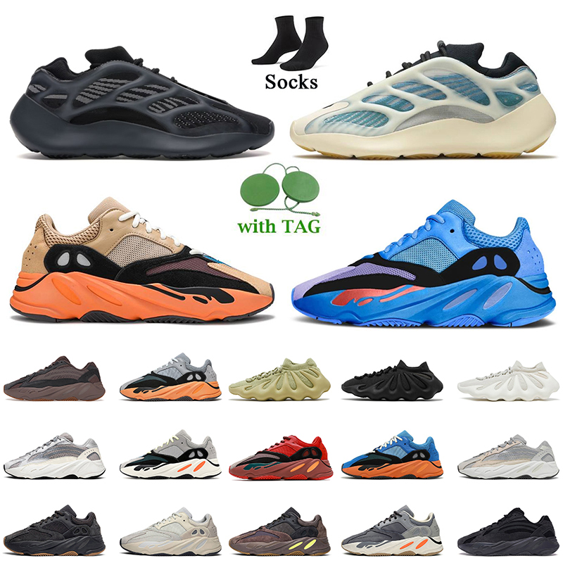 

2022 Hi Res Blue Red ''yezzies''700 Running Shoes V1 V2 Faded Azure Enflame Amber Solid Grey Static Women Mens Trainers V3 Alvah Safflower Kyanite, A26 hi res blue 36-45