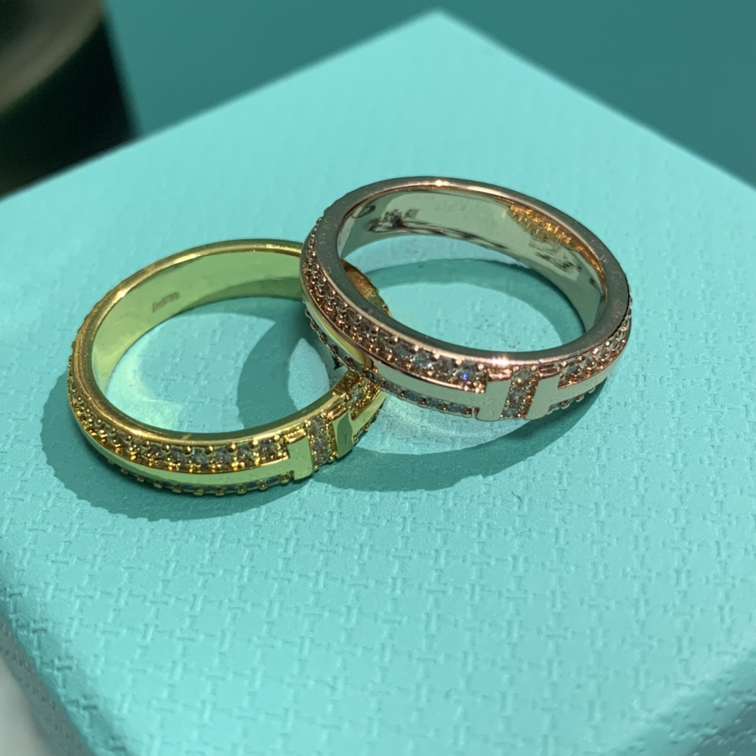 

Designers ring fashion women jewelrys gift luxurys Full Diamond gold rings Designer couple jewelry gifts Simple personalized style Party