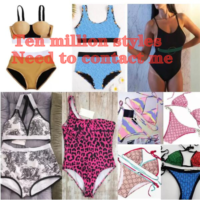 

Designer Bikini Swim Suit Women Sexy Swimsuit Ladies Backless Split Letter Multicolors Summer Time Beach Bathing suits Wind Swimwear, 6 special freight