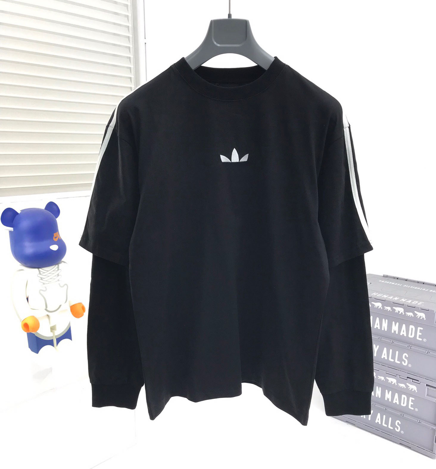 

Men's Plus Size Hoodies & Sweatshirts in autumn / winter 2022acquard knitting machine e Custom jnlarged detail crew neck cotton E556sw, White