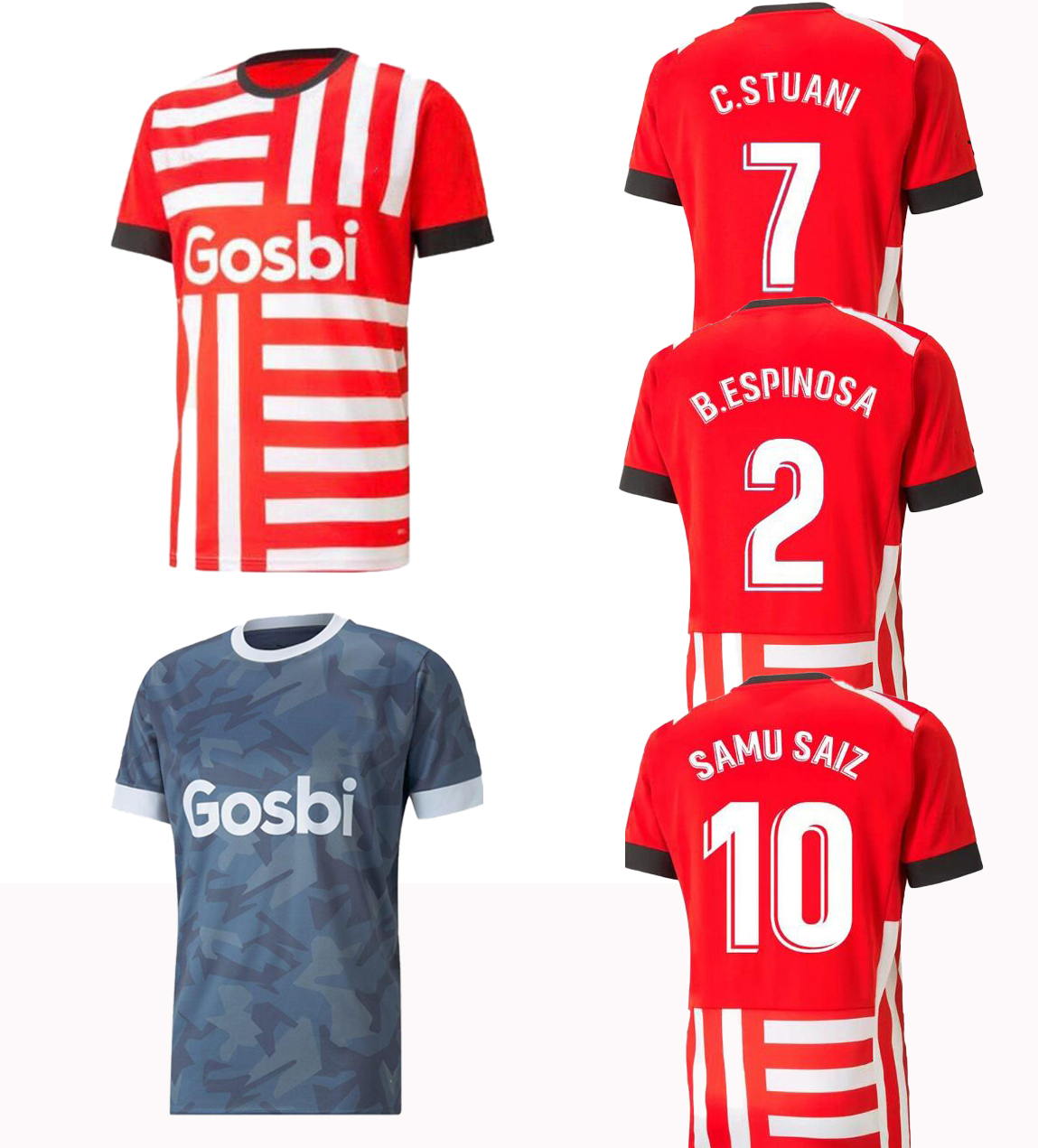 

Customized 22 23 Thai Quality Soccer Jersey kingcaps local online store Football 10 SAMU SAIZ 11 VALERY 14 ALEIX GARCIA 15 JUANPE, 22 23 away