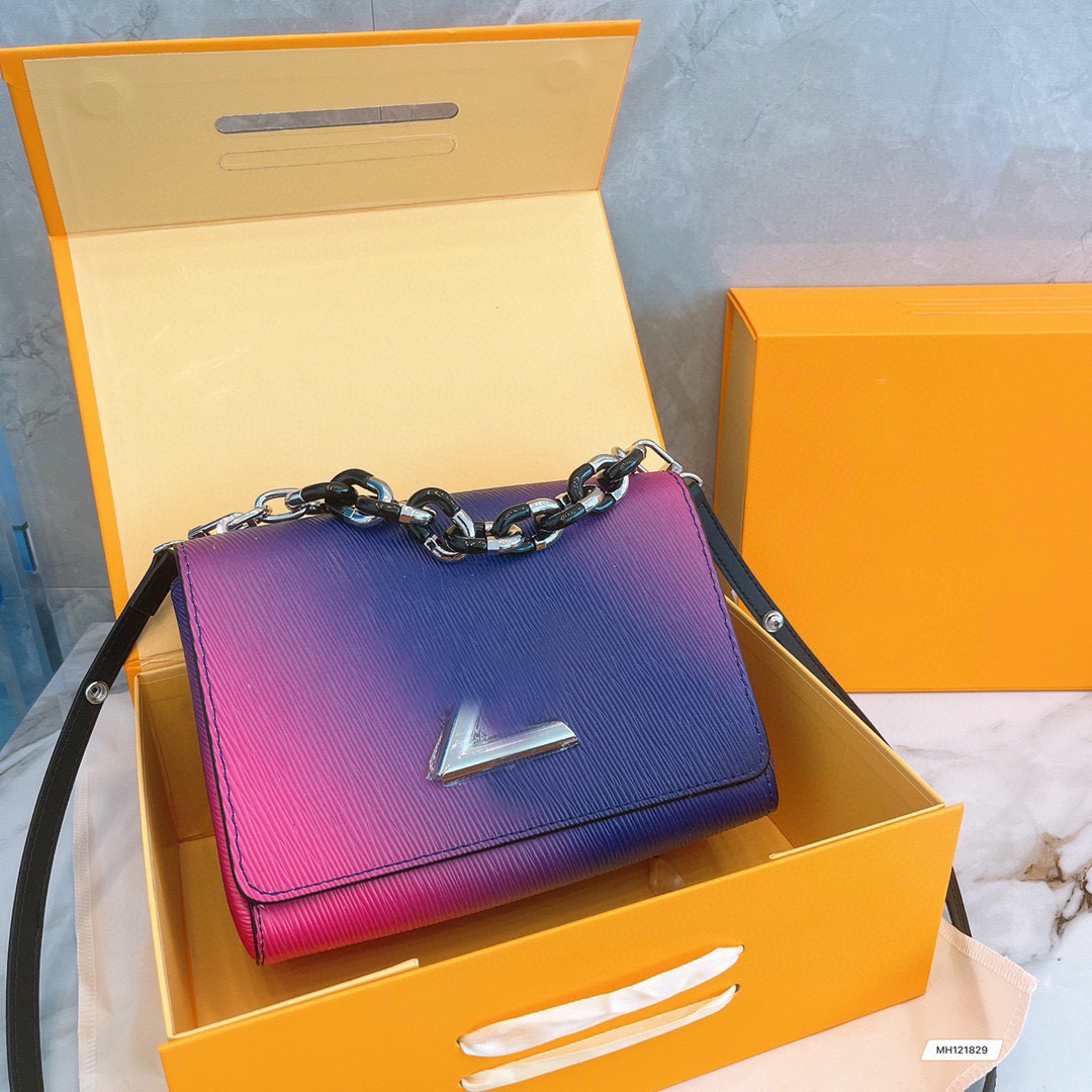 

5A Luxury Designer Fashion Bags Leather Surface Water Corrugations Totes Gradient Handbags, Choose your bag