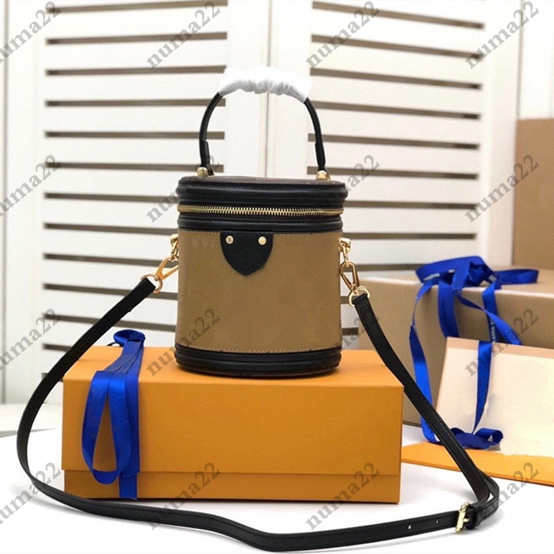 

2022 SS Lady Popular Bags Practical Cylindrical Wallets Long Casual Synthetic Leather Cross Body Shoulder Luxurys Famous Designer Women Fashion letter Handbags, Bubble paper package