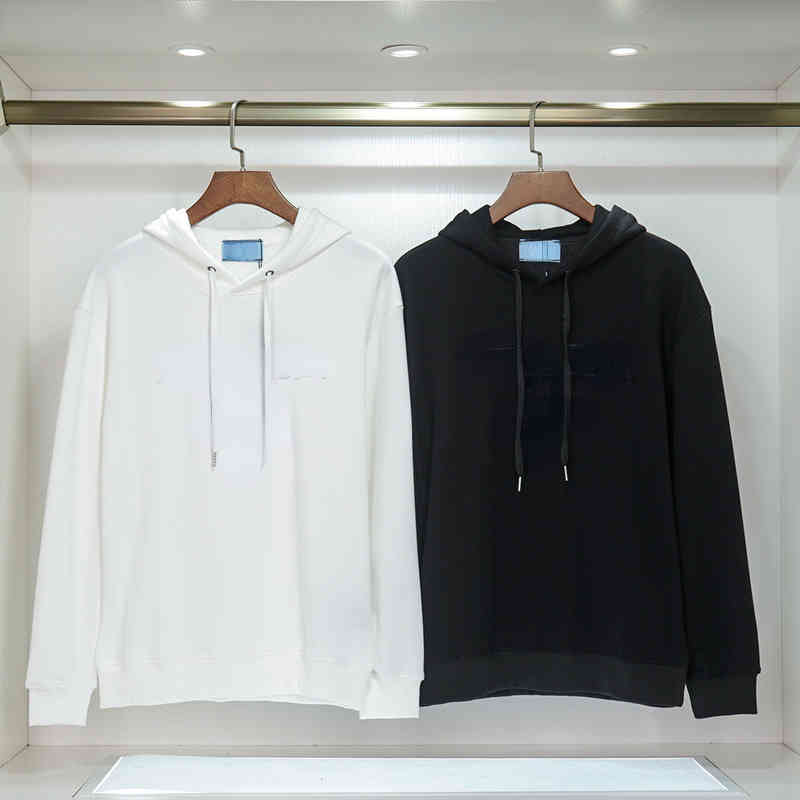 

Men's Hoodies & Sweatshirts designer Brand Family P 22 Autumn Winter New Fashion Classic Letter Embroidery Women's Hooded Long Sleeve Sweater size 4BEI, White