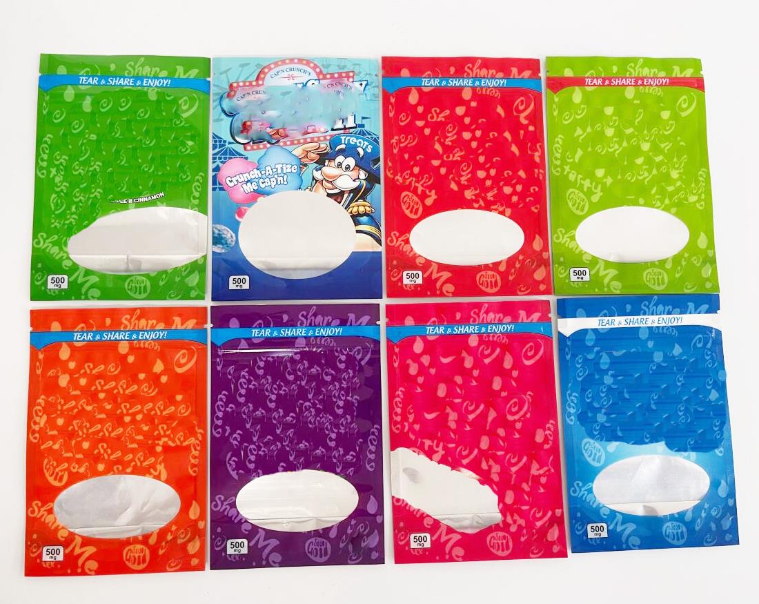 

Empty 600mg packing bags gummies INFUSED edible packaging plastic mylar package bag zipper smell proof pouch