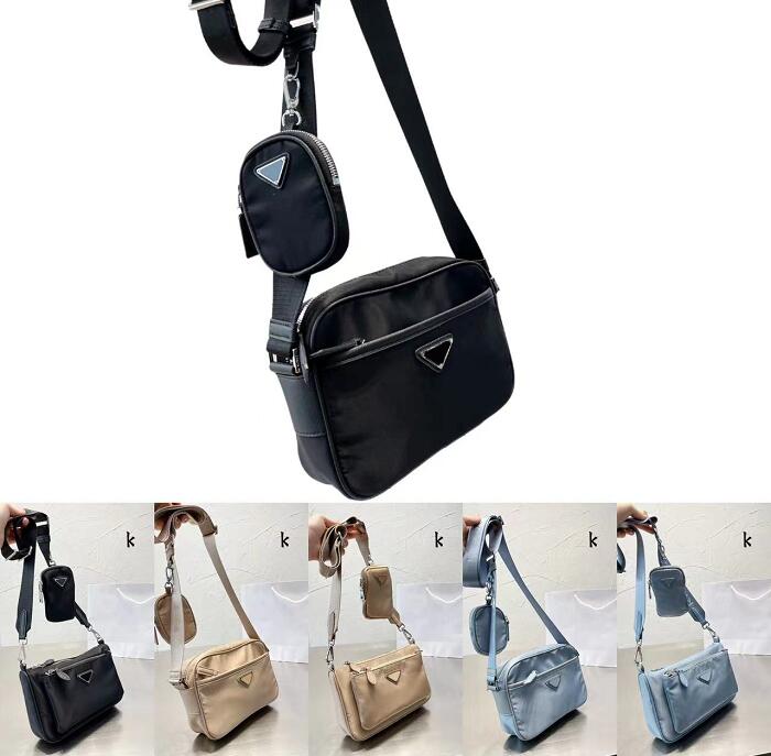 

Women Cleo Hobos Handbags Shoulder Bag Classic Brand Quality Leather Classic Nylon Underarm Hobo Bags Fashion Lady Cross Body Zipper Handbags Purse, Khaki(24*15)