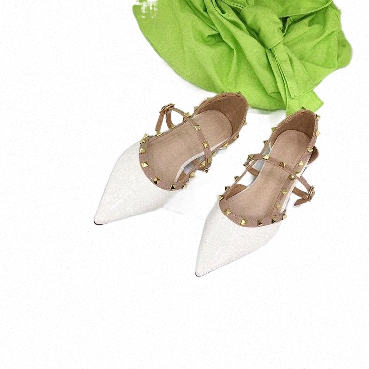 

2022 Slippers Sandals Ladies Sandals Fashion Pointed Toe Flat Slides Causal Shoes Luxury Female Thick Heels, Color5