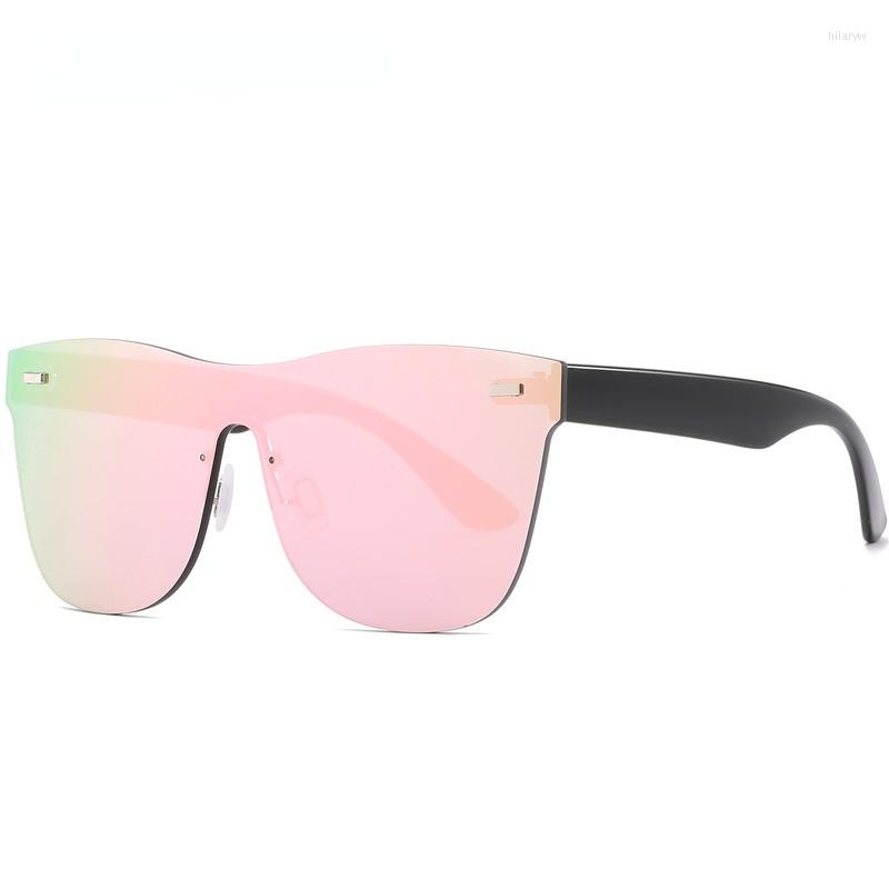 

Sunglasses One Piece Boundless European And American Big Frame Fashion For Men