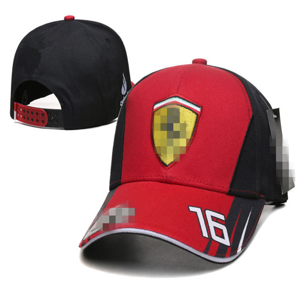 

2023 fashion gorras dad hat Cotton Embroidery F1 Racing Baseball Cap Adjustable Golf Cap Car hats for women men summer bone casquette