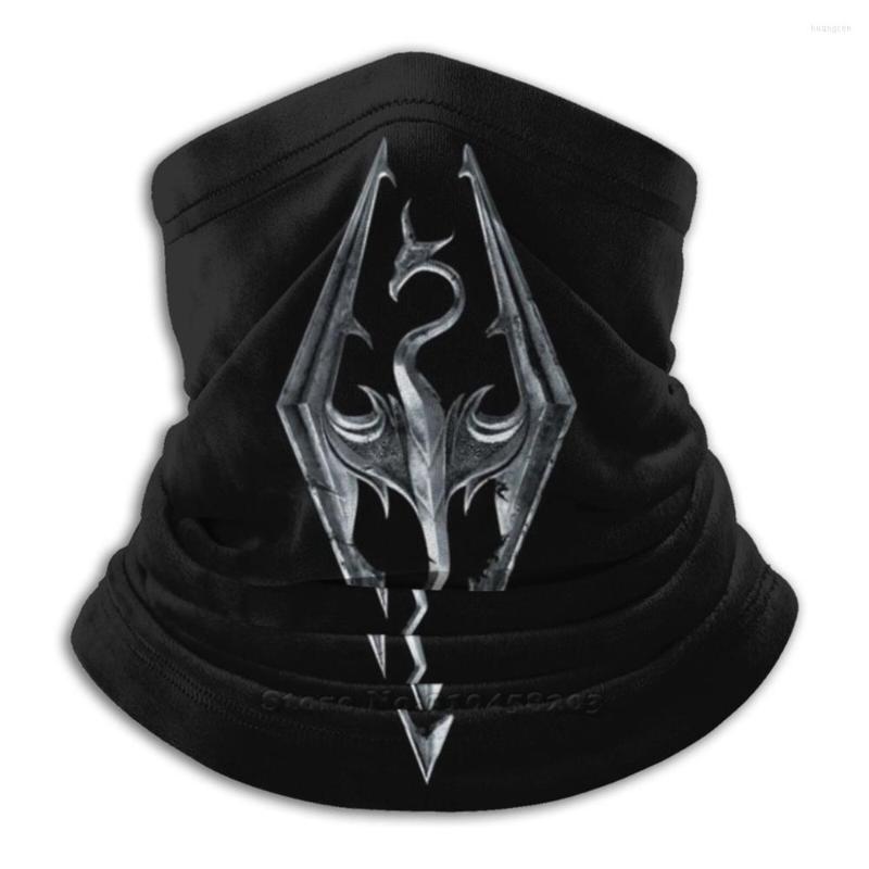 

Scarves Skyrim Seal Of Akatosh Microfiber Neck Warmer Bandana Scarf Face Mask Elder Scrolls 5 Dragonborn